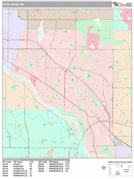 Coon Rapids Digital Map Premium Style
